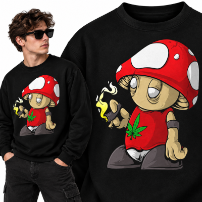 BLUZA ŚMIESZNA  MUSHROOMS